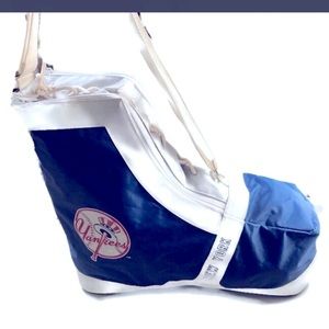 𝅺mlb New York Yankees duffel shoe travel bag gym messenger sling sack suitcase